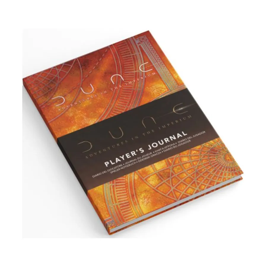 Dune RPG Player's Journal, Dune Role Playing Games (Modiphius Entertainment), твердый переплет
Dune RPG Player's Journal, Dune Role Playing Games (Modiphius Entertainment), твердый переплет