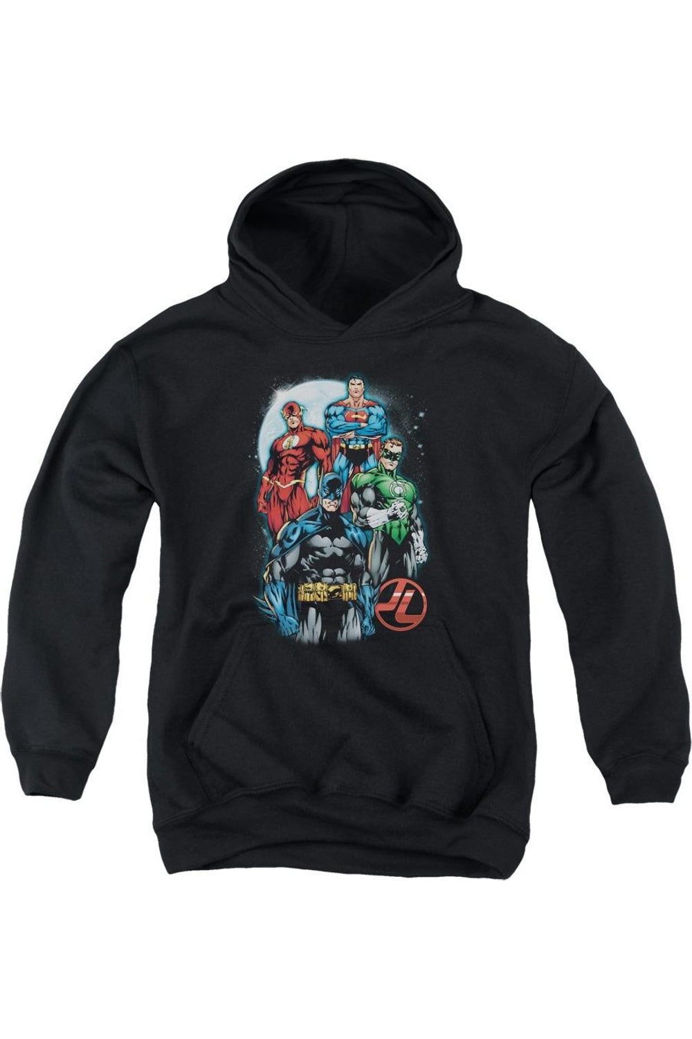 Толстовка с капюшоном "Лига справедливости Америки: Четверо молодых" Gildan, черный
Толстовка с капюшоном "Лига справедливости Америки: Четверо молодых" Gildan, черный