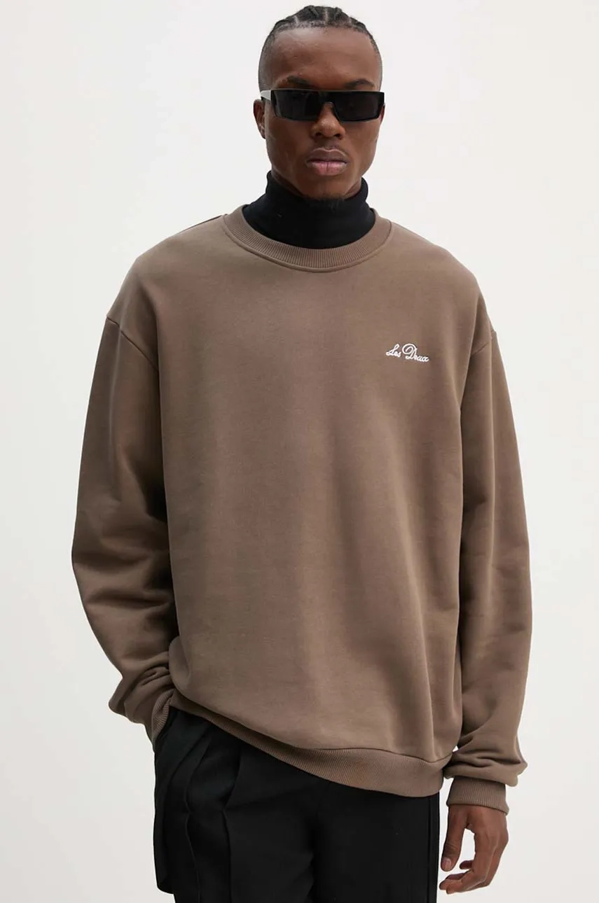 Хлопковая толстовка Les Deux, коричневый
Хлопковая толстовка Les Deux, коричневый