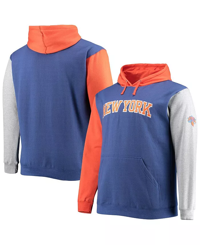 Мужская худи с двойным контрастом New York Knicks Big and Tall, цвет: королевский оранжевый Fanatics
Мужская худи с двойным контрастом New York Knicks Big and Tall, цвет: королевский оранжевый Fanatics