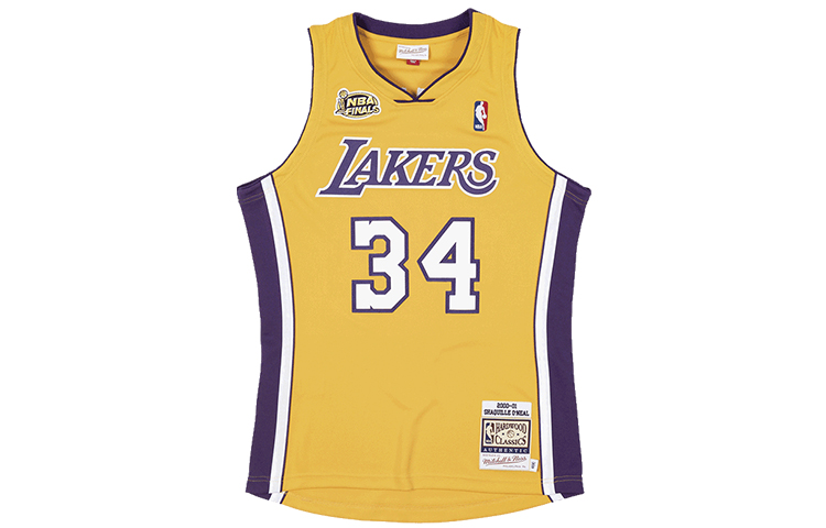 Майка Mitchell & Ness 'LA Lakers 00 Shaquille O'Neal' Authentic Mitchell Ness, желтый
Майка Mitchell & Ness 'LA Lakers 00 Shaquille O'Neal' Authentic Mitchell Ness, желтый
