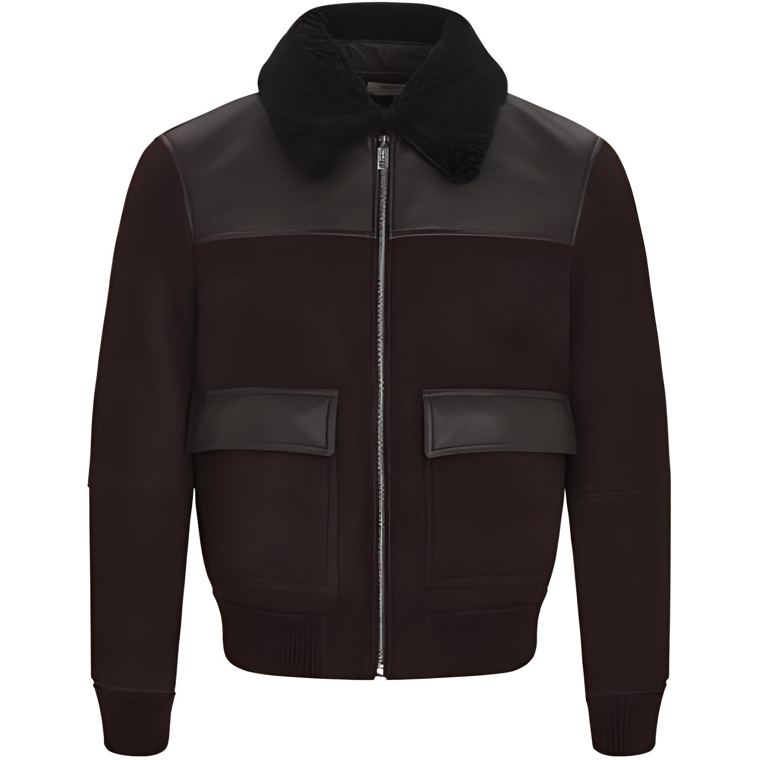 Кожаная куртка FW23 для мужчин BALLY, темно-коричневый
Кожаная куртка FW23 для мужчин BALLY, темно-коричневый