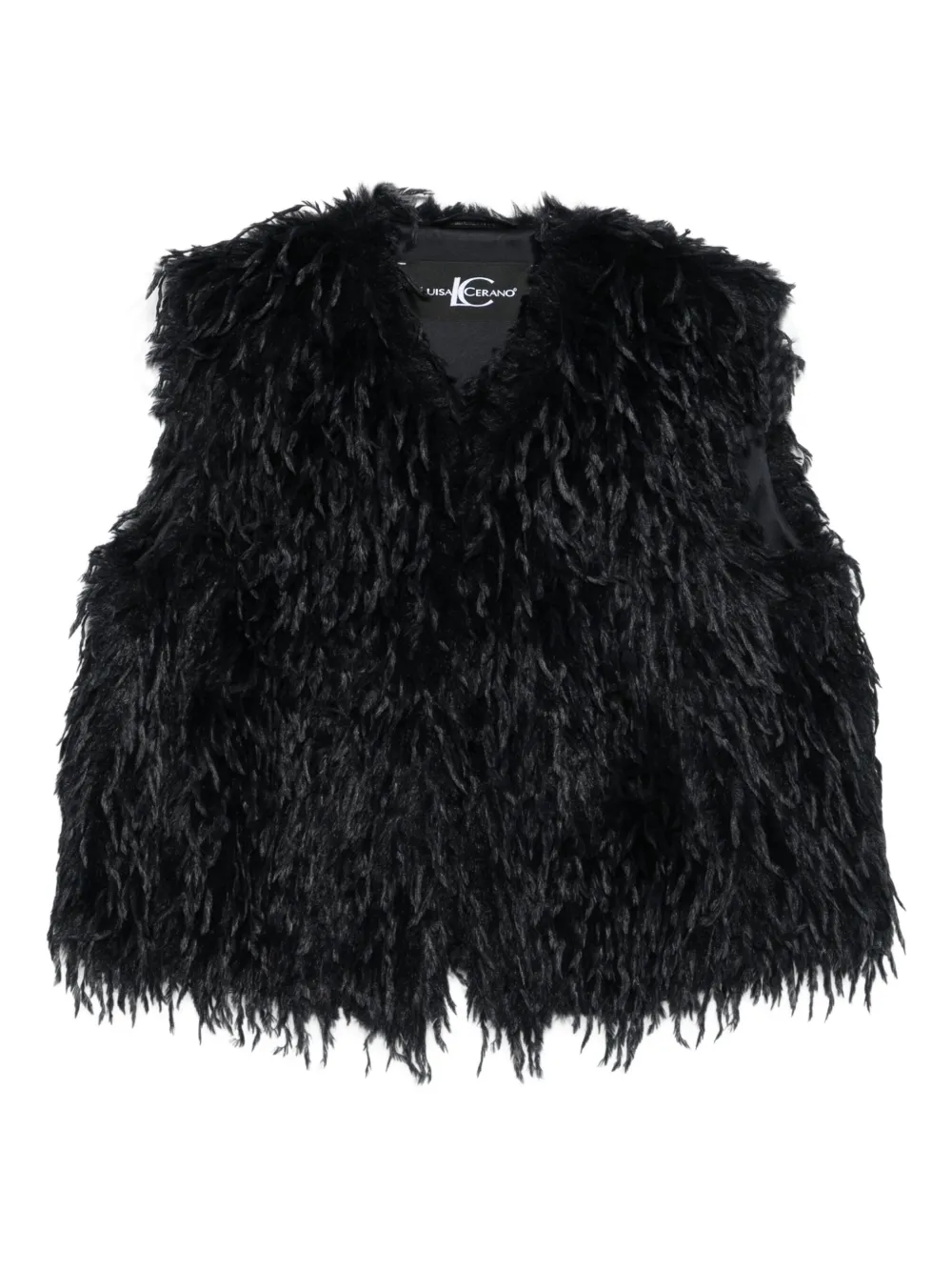 Жилет с V-образным вырезом Luisa Cerano, синий 
Жилет с V-образным вырезом Luisa Cerano, синий