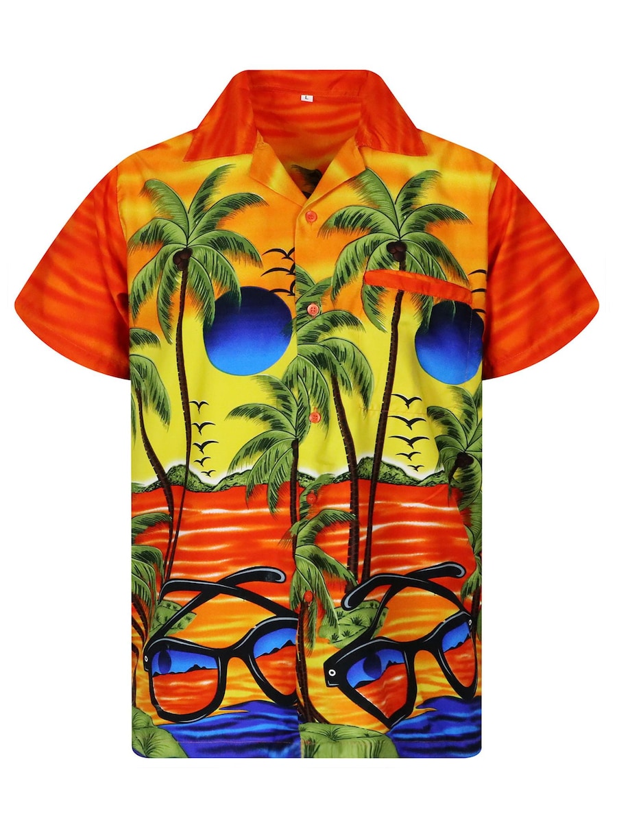 Рубашка King Kameha Sunglasses, оранжевый
Рубашка King Kameha Sunglasses, оранжевый