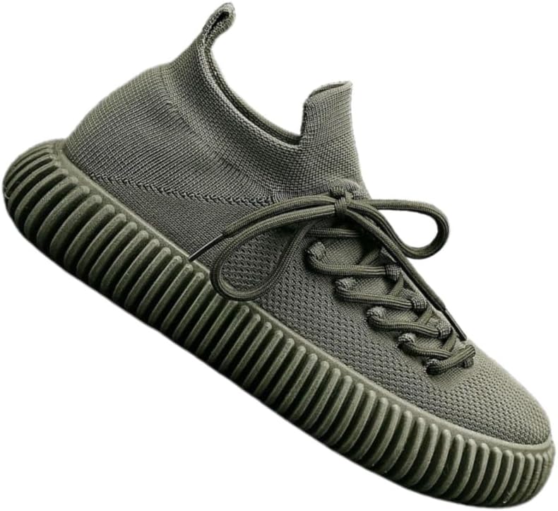 Мужские однотонные парусикроссовки HoaloX, удобные, на резиновой подошве, на шнуровке, темно-зеленый
Мужские однотонные парусикроссовки HoaloX, удобные, на резиновой подошве, на шнуровке, темно-зеленый