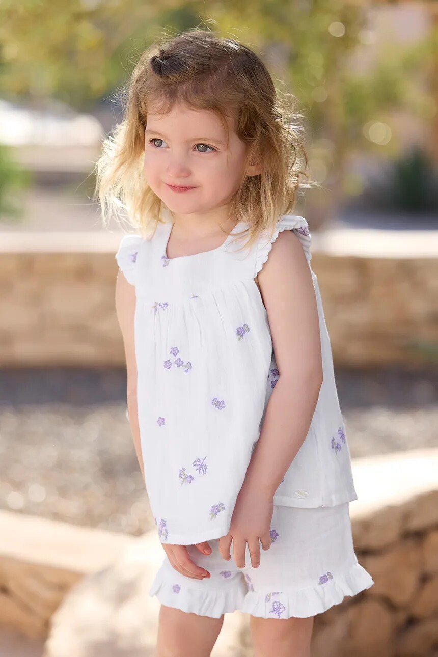 Детский комплект из хлопка Tartine et Chocolat, белый
Детский комплект из хлопка Tartine et Chocolat, белый