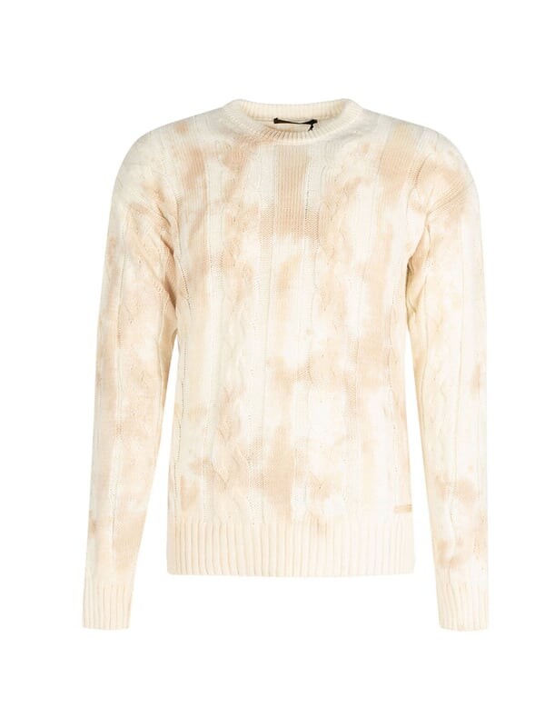 Мужской кремовый свитер Takeshy Kurosawa, бежевый 
Мужской кремовый свитер Takeshy Kurosawa, бежевый