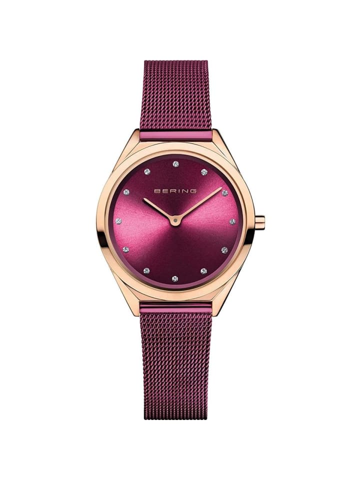 Bering Кварцевые часы 17031-969 в корпусе из розового золота
Bering Кварцевые часы 17031-969 в корпусе из розового золота
