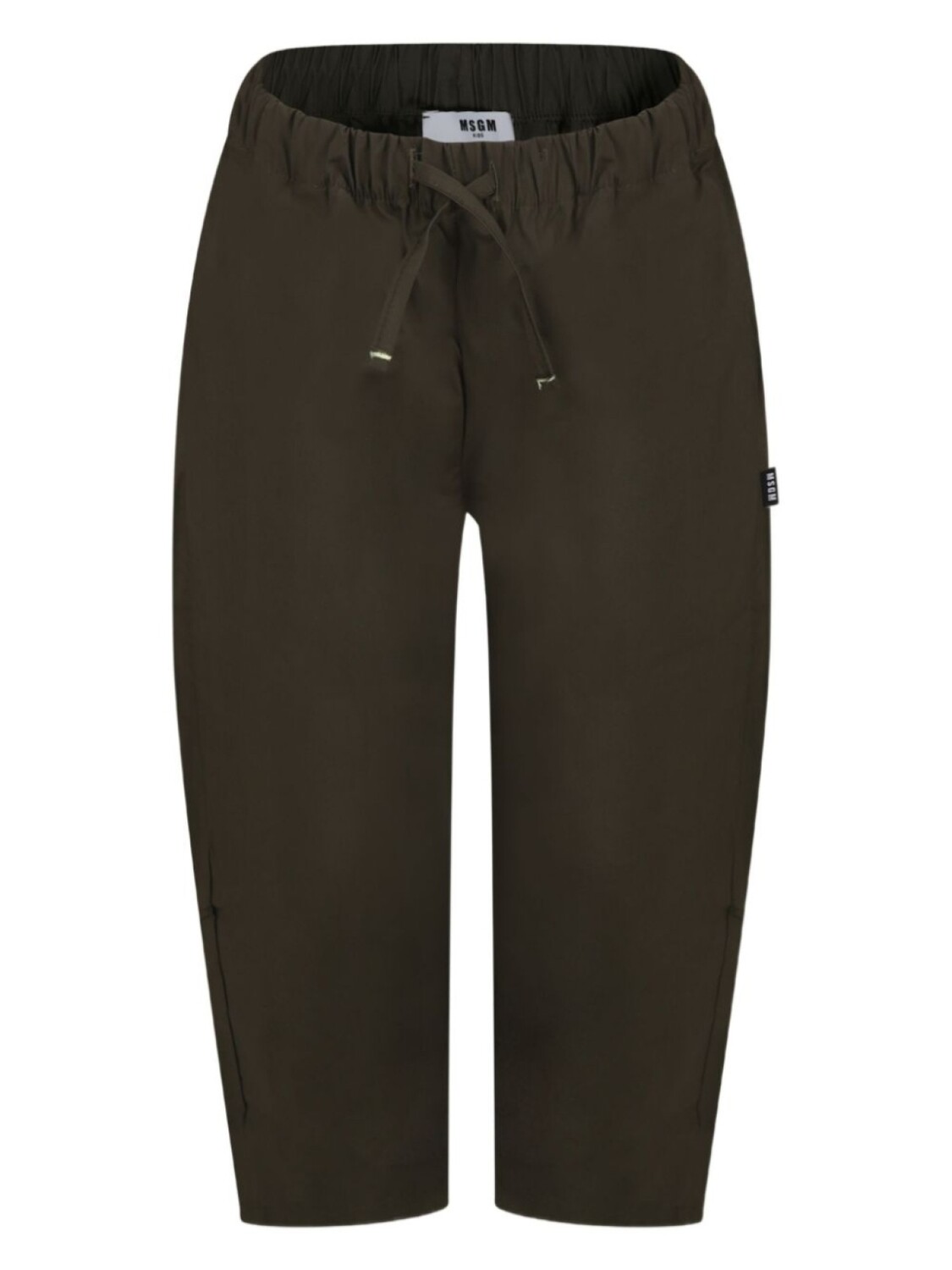 MSGM Kids брюки с кулиской, зеленый 
MSGM Kids брюки с кулиской, зеленый