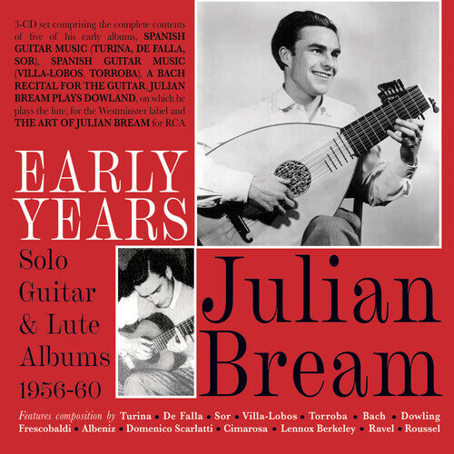 CD диск Bream, Julian: Early Years: Solo Guitar & Lute Albums 1956-60
CD диск Bream, Julian: Early Years: Solo Guitar & Lute Albums 1956-60