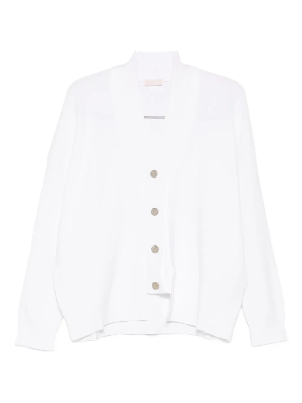 Вязаное изделие на пуговицах Liu Jo, белый
Вязаное изделие на пуговицах Liu Jo, белый