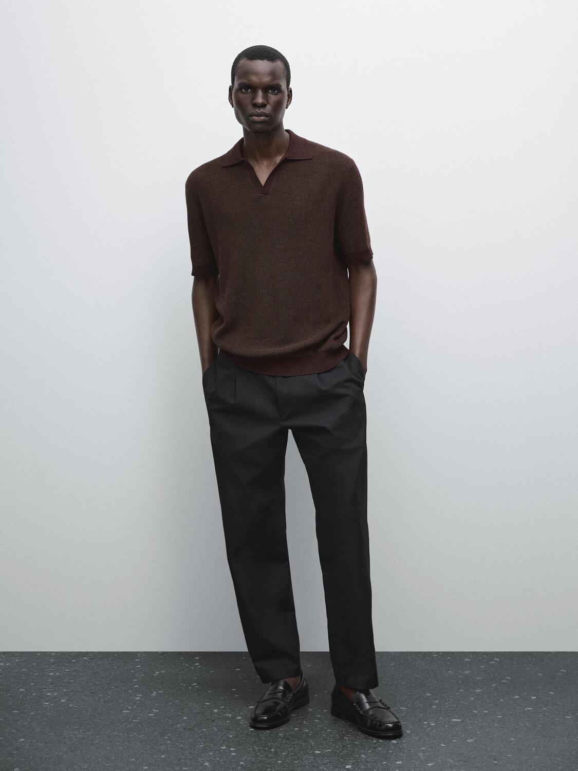 Рубашка-Поло из 100% хлопка Massimo Dutti, бордовый
Рубашка-Поло из 100% хлопка Massimo Dutti, бордовый