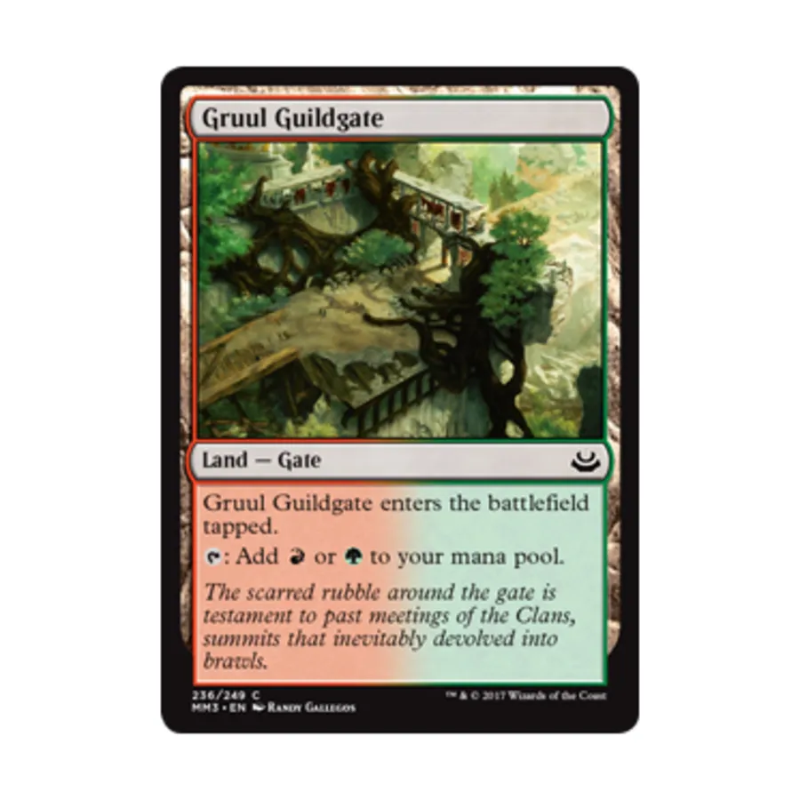 CCG Врата Гильдии Груулов (клавиша C), MTG - Modern Masters 2017
CCG Врата Гильдии Груулов (клавиша C), MTG - Modern Masters 2017