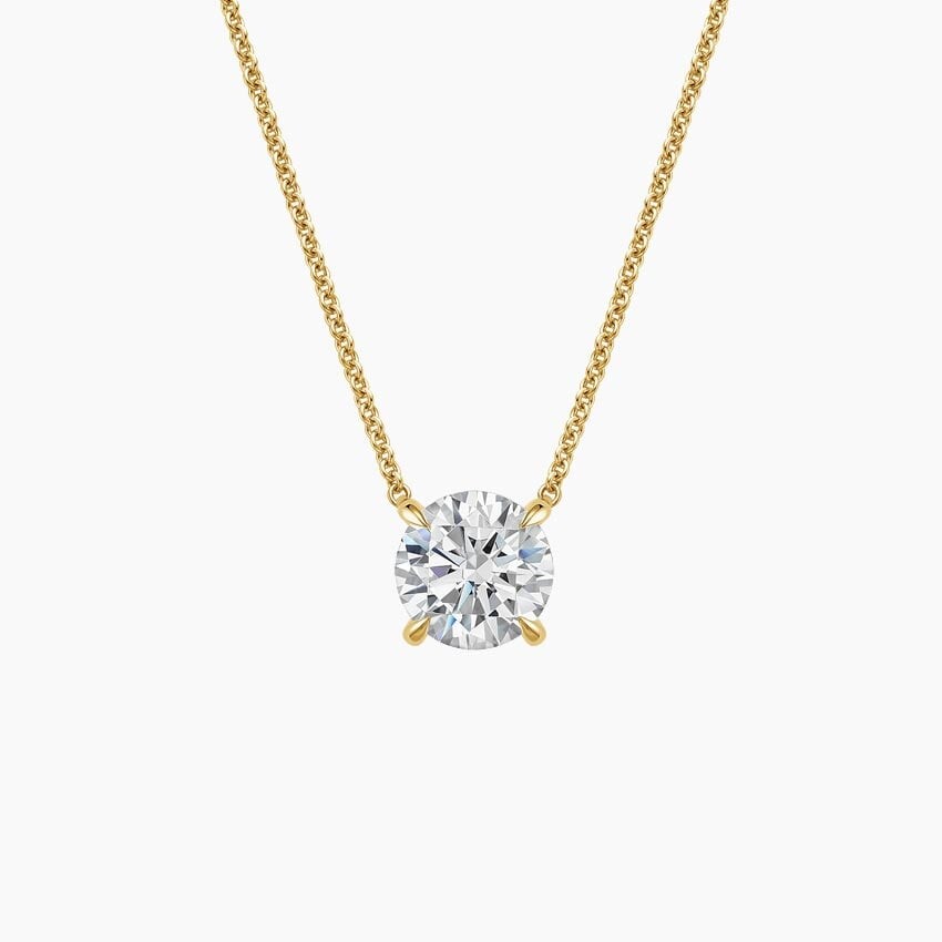 Подвеска с идеальным бриллиантом-солитером (2 карата) Brilliant Earth
Подвеска с идеальным бриллиантом-солитером (2 карата) Brilliant Earth