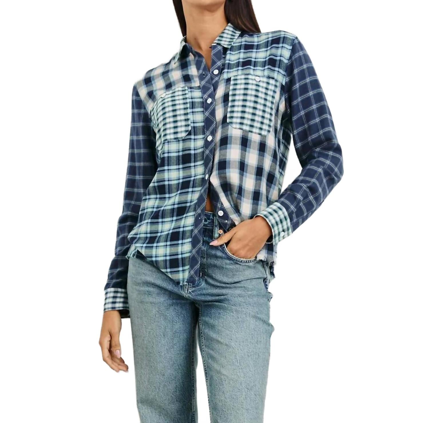 Brando рубашка на пуговицах в небесно-синей клетке Rails
Brando рубашка на пуговицах в небесно-синей клетке Rails