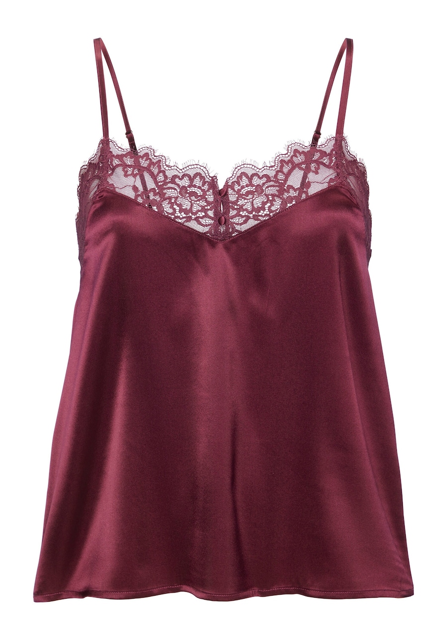 Пижамная рубашка LASCANA, бордовый
Пижамная рубашка LASCANA, бордовый