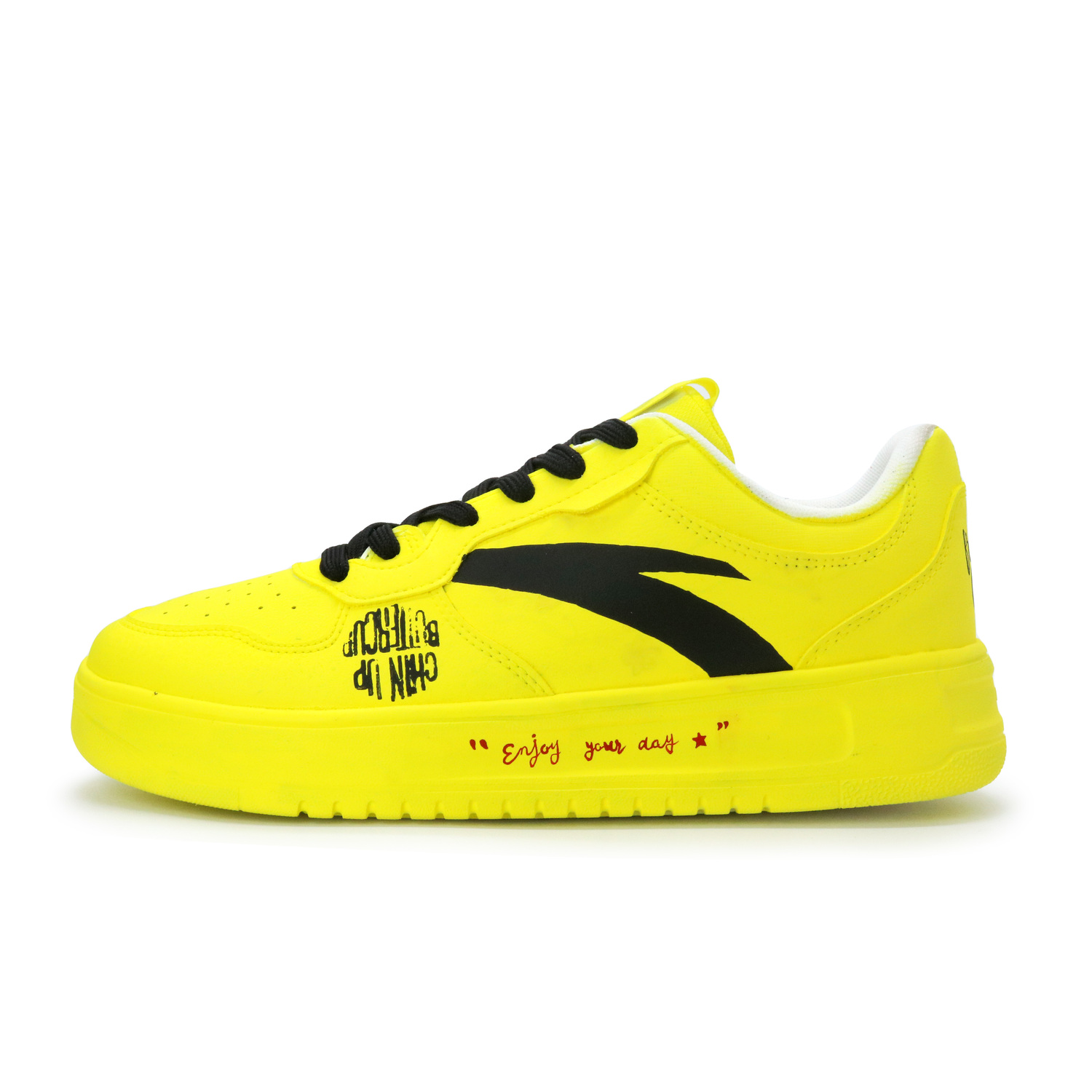 Унисекс низкие скейтбордные кроссовки с амортизацией и износостойким покрытием Anta, желтый
Унисекс низкие скейтбордные кроссовки с амортизацией и износостойким покрытием Anta, желтый