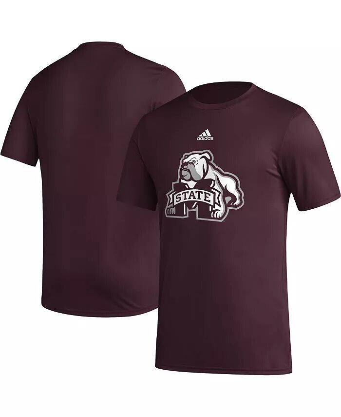 Мужская темно-бордовая футболка Mississippi State Bulldogs Basics Secondary Pre-Game AEROREADY adidas
Мужская темно-бордовая футболка Mississippi State Bulldogs Basics Secondary Pre-Game AEROREADY adidas