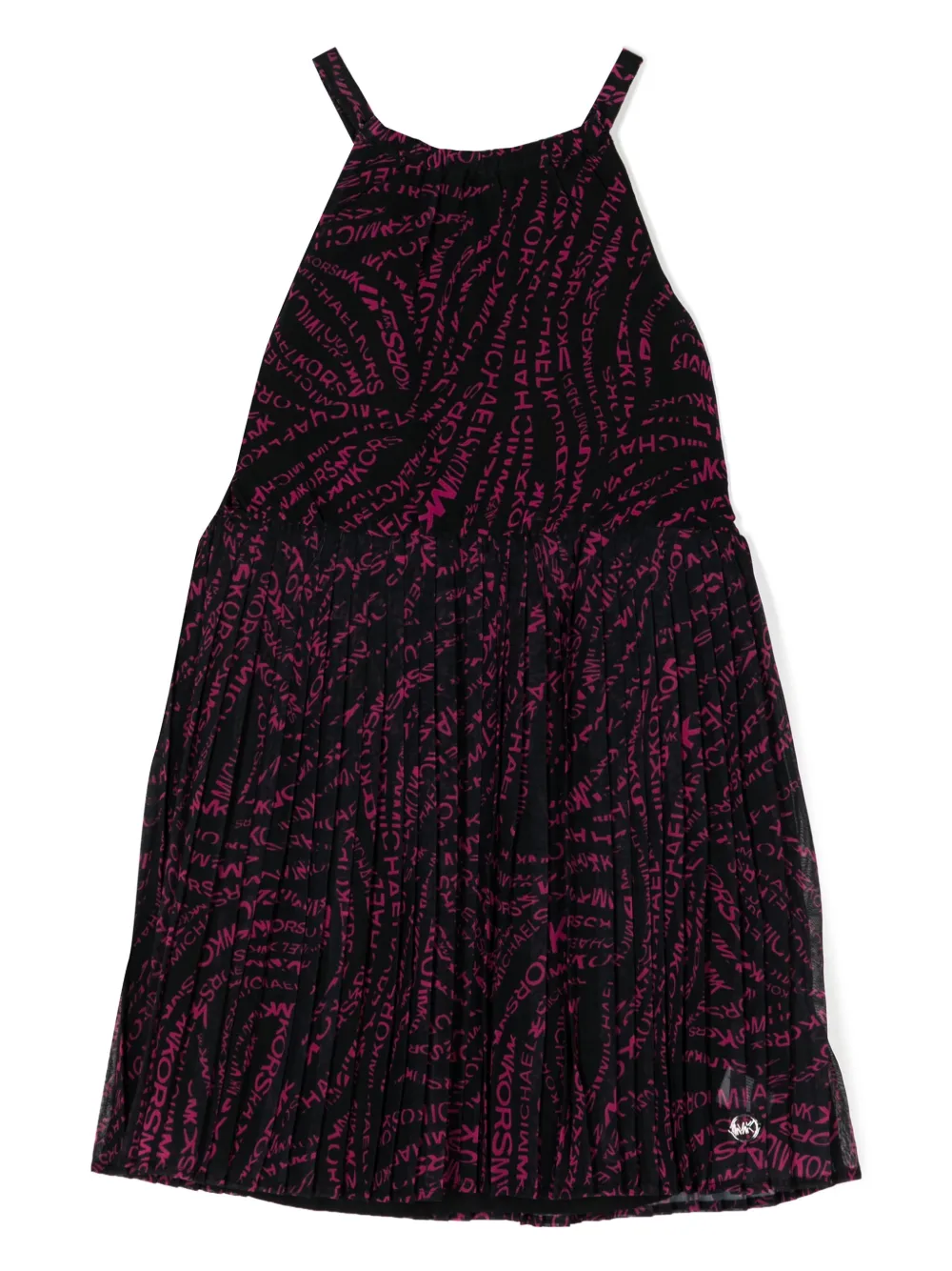 Плиссированное платье с логотипом Michael Kors Kids, черный
Плиссированное платье с логотипом Michael Kors Kids, черный