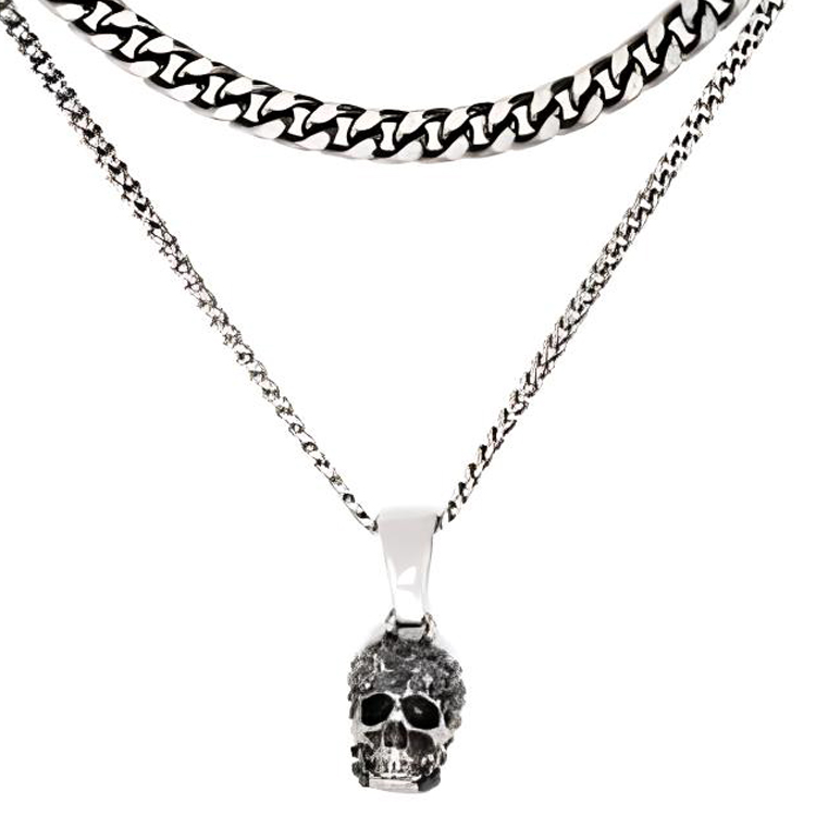 Alexander McQueen Серебряное мужское ожерелье Silver
Alexander McQueen Серебряное мужское ожерелье Silver