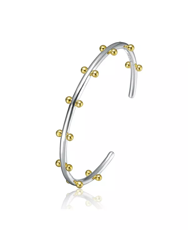 Браслет-Манжета с покрытием из белого золота и 14-каратного золота Rachel Glauber, two-toned
Браслет-Манжета с покрытием из белого золота и 14-каратного золота Rachel Glauber, two-toned