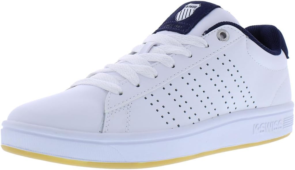 Мужские кроссовки K-Swiss Court Casper, белый/синий/коричневый/темно-синий
Мужские кроссовки K-Swiss Court Casper, белый/синий/коричневый/темно-синий