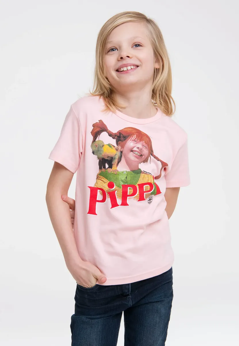 Футболка Logoshirt "Пеппи Длинныйчулок и мистер Нильссон" с принтом "Длинныйчулок" спереди, розовый
Футболка Logoshirt "Пеппи Длинныйчулок и мистер Нильссон" с принтом "Длинныйчулок" спереди, розовый