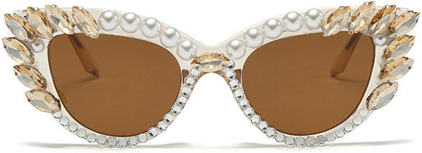 Новые солнцезащитные очки COTIA с бриллиантами для женщин, модные, в форме «кошачьего глаза», с кристаллами, стразами и жемчугом, ручная работа. Солнцезащитные очки, Tea
Новые солнцезащитные очки COTIA с бриллиантами для женщин, модные, в форме «кошачьего глаза», с кристаллами, стразами и жемчугом, ручная работа. Солнцезащитные очки, Tea