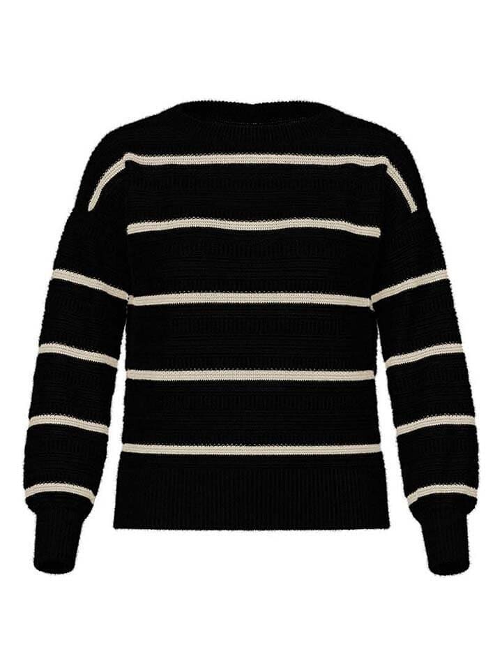 Пуловер Vila Pullover, цвет Schwarz/Creme 
Пуловер Vila Pullover, цвет Schwarz/Creme