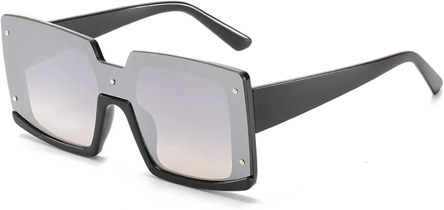 Модные солнцезащитные очки в квадратной оправе для мужчин и женщин, для отдыха на природе, пляжа и других мероприятий (Цвет: G, Размер: Средний) GAOXIN, G
Модные солнцезащитные очки в квадратной оправе для мужчин и женщин, для отдыха на природе, пляжа и других мероприятий (Цвет: G, Размер: Средний) GAOXIN, G