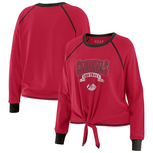 Женский топ с длинными рукавами и завязкой Arizona Cardinals, plus size, цвет cardinal/black Wear By Erin Andrews
Женский топ с длинными рукавами и завязкой Arizona Cardinals, plus size, цвет cardinal/black Wear By Erin Andrews