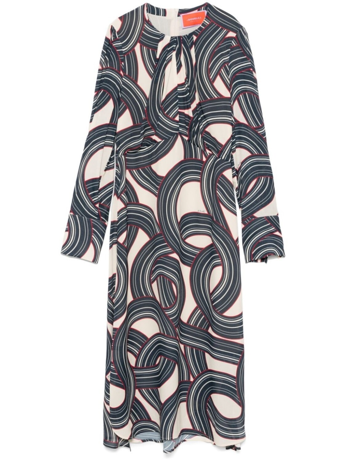 La DoubleJ платье миди с геометричным принтом, синий
La DoubleJ платье миди с геометричным принтом, синий