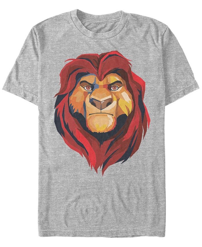 Мужская футболка Disney King Lion King Mufasa Geometrics с короткими рукавами Fifth Sun, серый
Мужская футболка Disney King Lion King Mufasa Geometrics с короткими рукавами Fifth Sun, серый