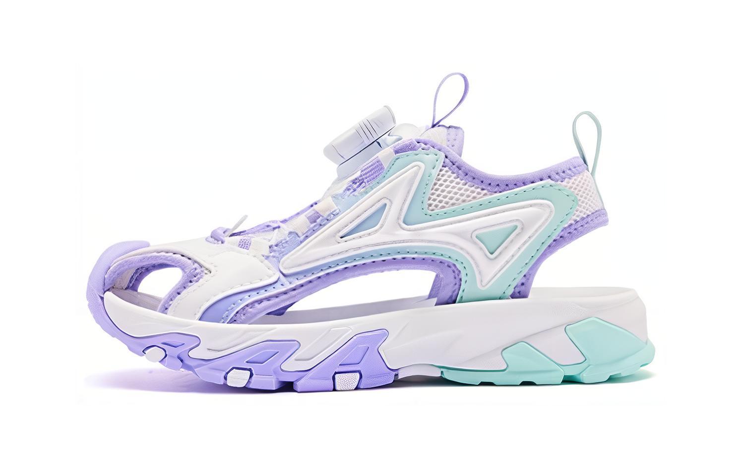 Детские сандалии с противоскользящей подошвой и износостойкими подошвами для детей 3–7 лет QIAODAN, белый/фиолетовый
Детские сандалии с противоскользящей подошвой и износостойкими подошвами для детей 3–7 лет QIAODAN, белый/фиолетовый