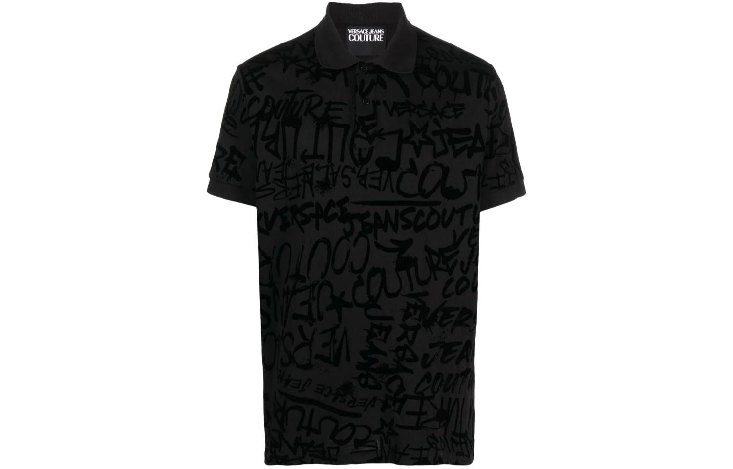 Graffiti print Polo Shirt VERSACE JEANS COUTURE, черный
Graffiti print Polo Shirt VERSACE JEANS COUTURE, черный