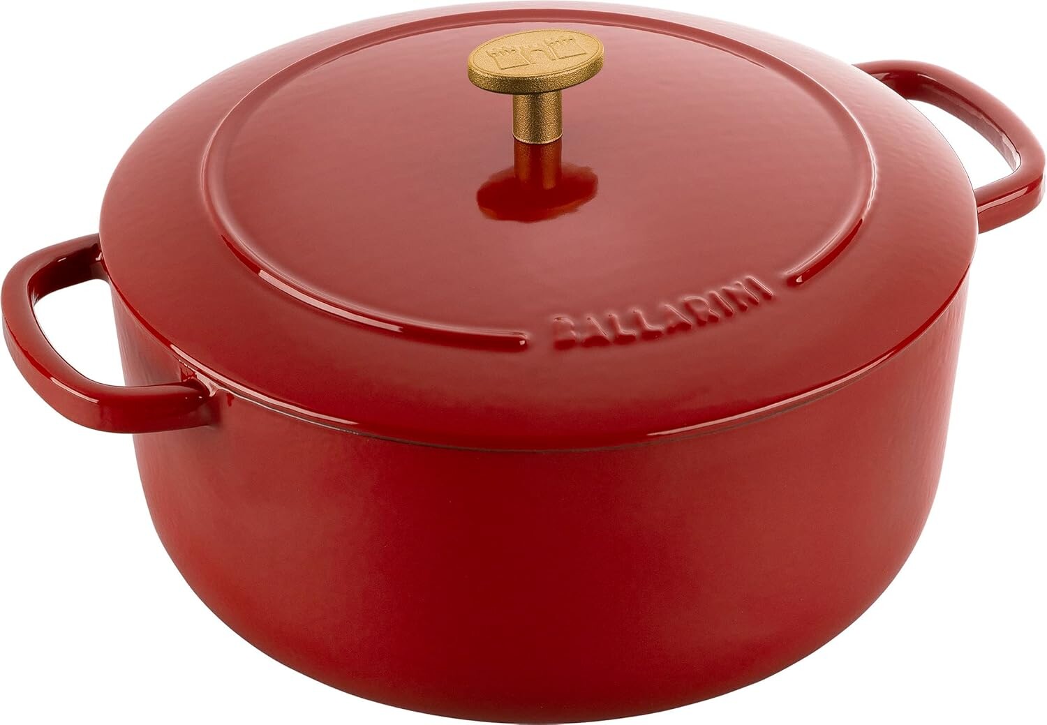 Ballarini Z1023-630 Velamonte Round, 9,4 дюйма (24 см), Pomodoro Red, кастрюля с двумя ручками, чугун, эмалированная кастрюля, совместима с индукционной печью
Ballarini Z1023-630 Velamonte Round, 9,4 дюйма (24 см), Pomodoro Red, кастрюля с двумя ручками, чугун, эмалированная кастрюля, совместима с индукционной печью