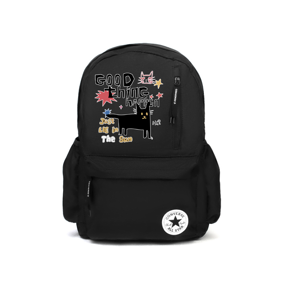 Converse Полиэстеровый рюкзак унисекс черный, Mood Puppy
Converse Полиэстеровый рюкзак унисекс черный, Mood Puppy