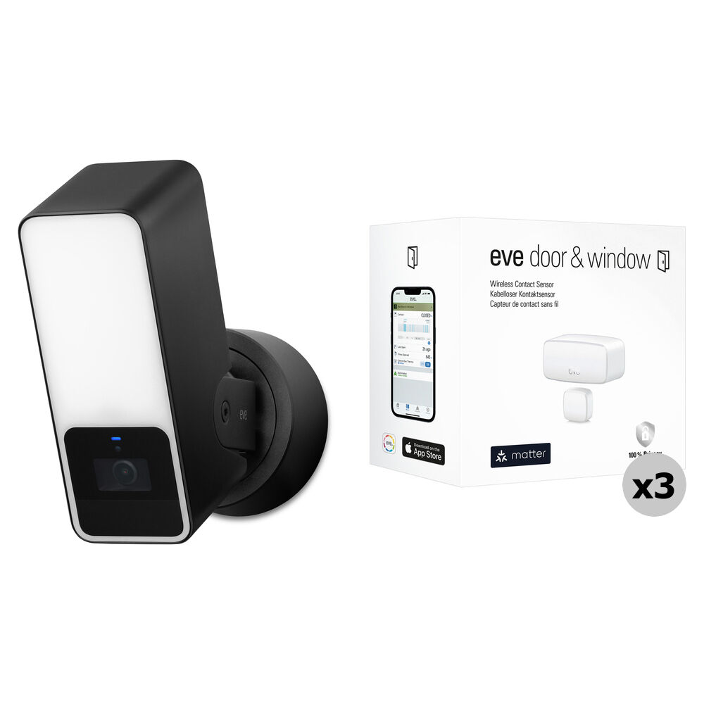 Камера Eve Smart Security Bundle
Камера Eve Smart Security Bundle