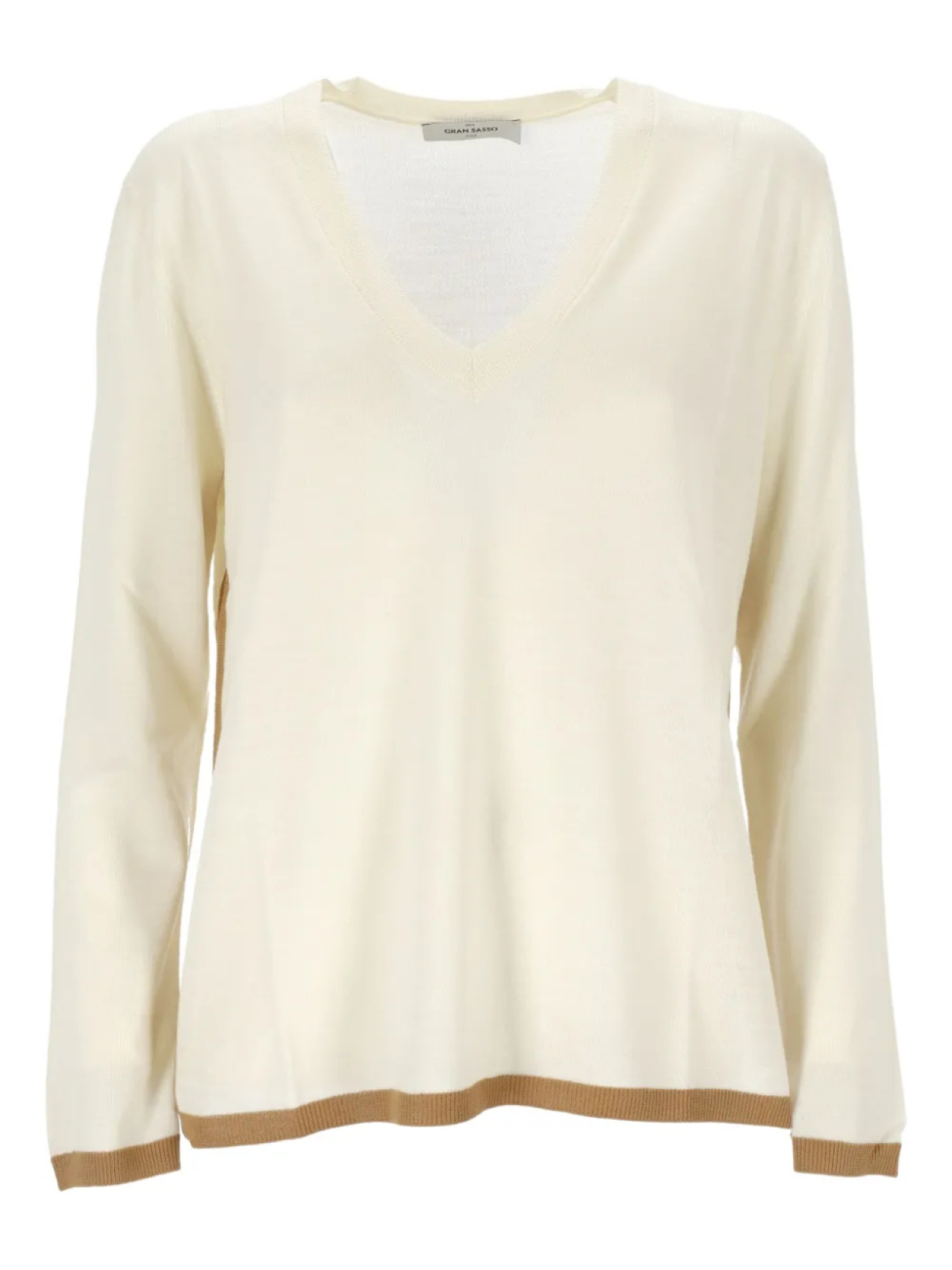 Шерстяной свитер Gran Sasso, белый
Шерстяной свитер Gran Sasso, белый