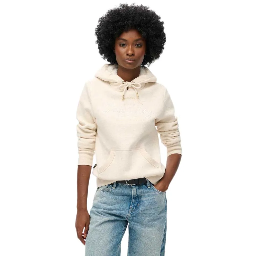 Худи Superdry Luxe Metallic Logo, бежевый
Худи Superdry Luxe Metallic Logo, бежевый