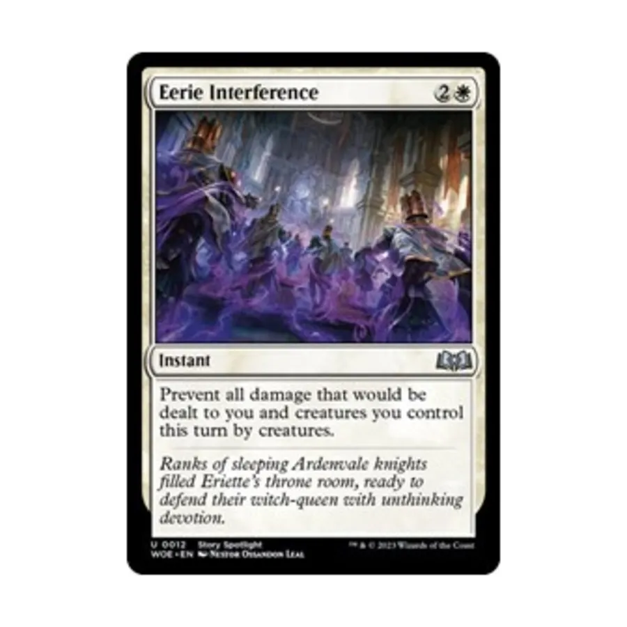 CCG Жуткое вмешательство (U), MTG - Wilds of Eldraine
CCG Жуткое вмешательство (U), MTG - Wilds of Eldraine
