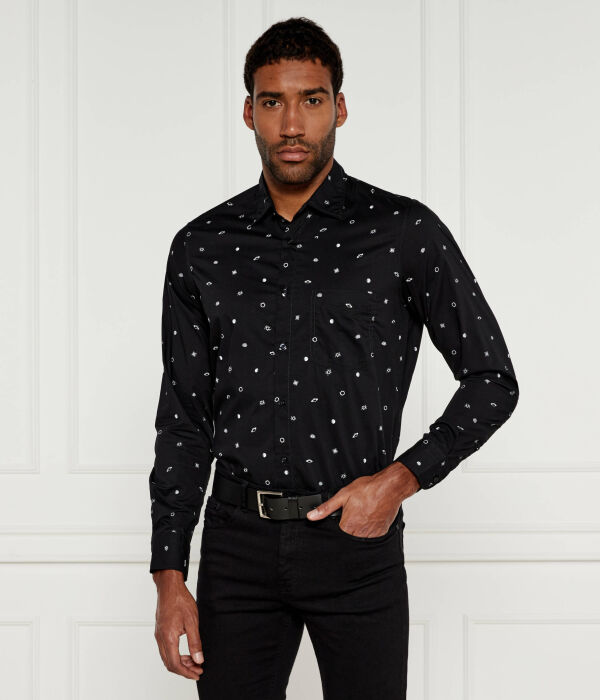 Рубашка remiton_m Regular fit Boss Orange, черный
Рубашка remiton_m Regular fit Boss Orange, черный