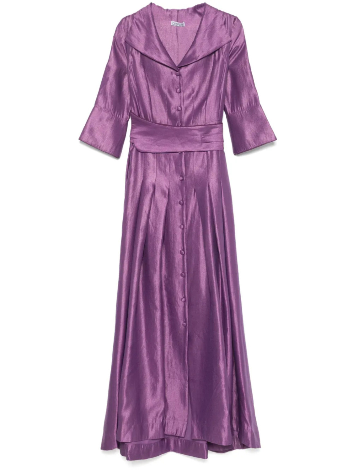 Baruni платье макси с эффектом металлик, фиолетовый 
Baruni платье макси с эффектом металлик, фиолетовый