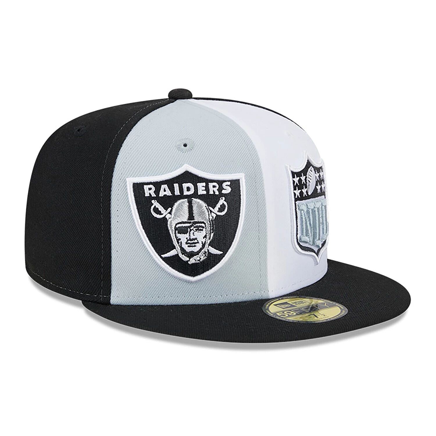 Мужская облегающая шляпа New Era серого/черного цвета Las Vegas Raiders 2023 Sideline 59FIFTY
Мужская облегающая шляпа New Era серого/черного цвета Las Vegas Raiders 2023 Sideline 59FIFTY