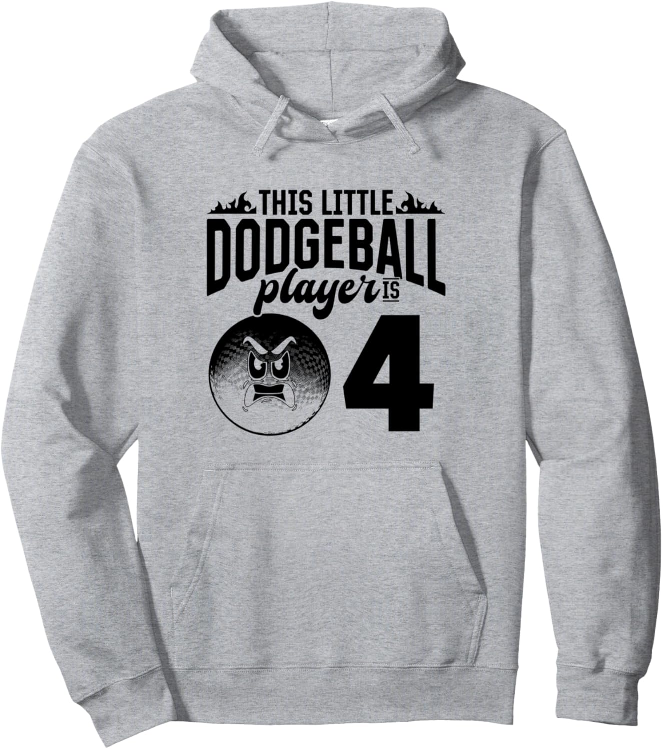 Этому маленькому игроку в доджбол 4 года! Толстовка с изображением игрока в доджбол 4Th Birthday Dodgeball Player, серый
Этому маленькому игроку в доджбол 4 года! Толстовка с изображением игрока в доджбол 4Th Birthday Dodgeball Player, серый