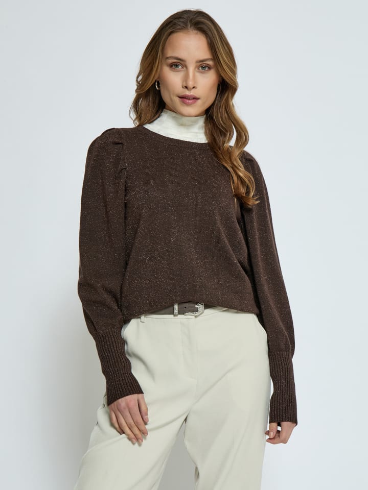 Свитер цвета кофейно-коричневого металлика Peppercorn
Свитер цвета кофейно-коричневого металлика Peppercorn