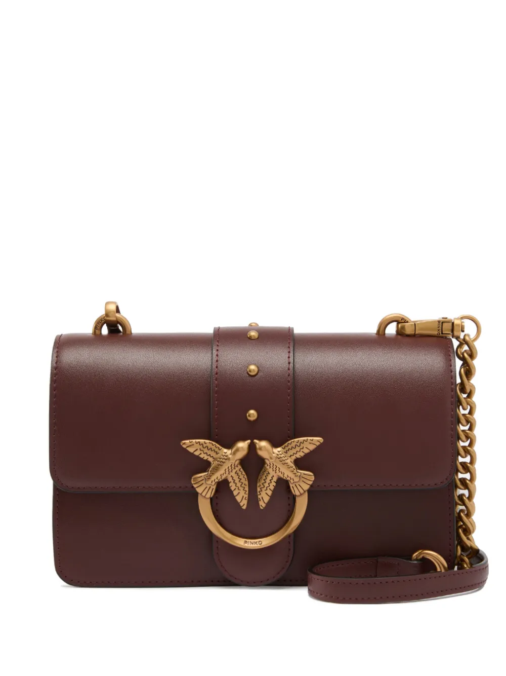 Маленькая кожаная сумка на плечо Love Bag One Pinko, красный
Маленькая кожаная сумка на плечо Love Bag One Pinko, красный