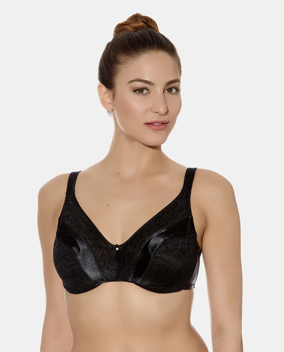 Утягивающий бюстгальтер Le Minimizer на косточках Wacoal, черный
Утягивающий бюстгальтер Le Minimizer на косточках Wacoal, черный