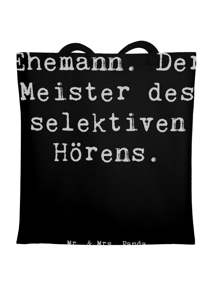 Сумка для переноски Mr & Mrs Panda Ehemann Meister, черный
Сумка для переноски Mr & Mrs Panda Ehemann Meister, черный