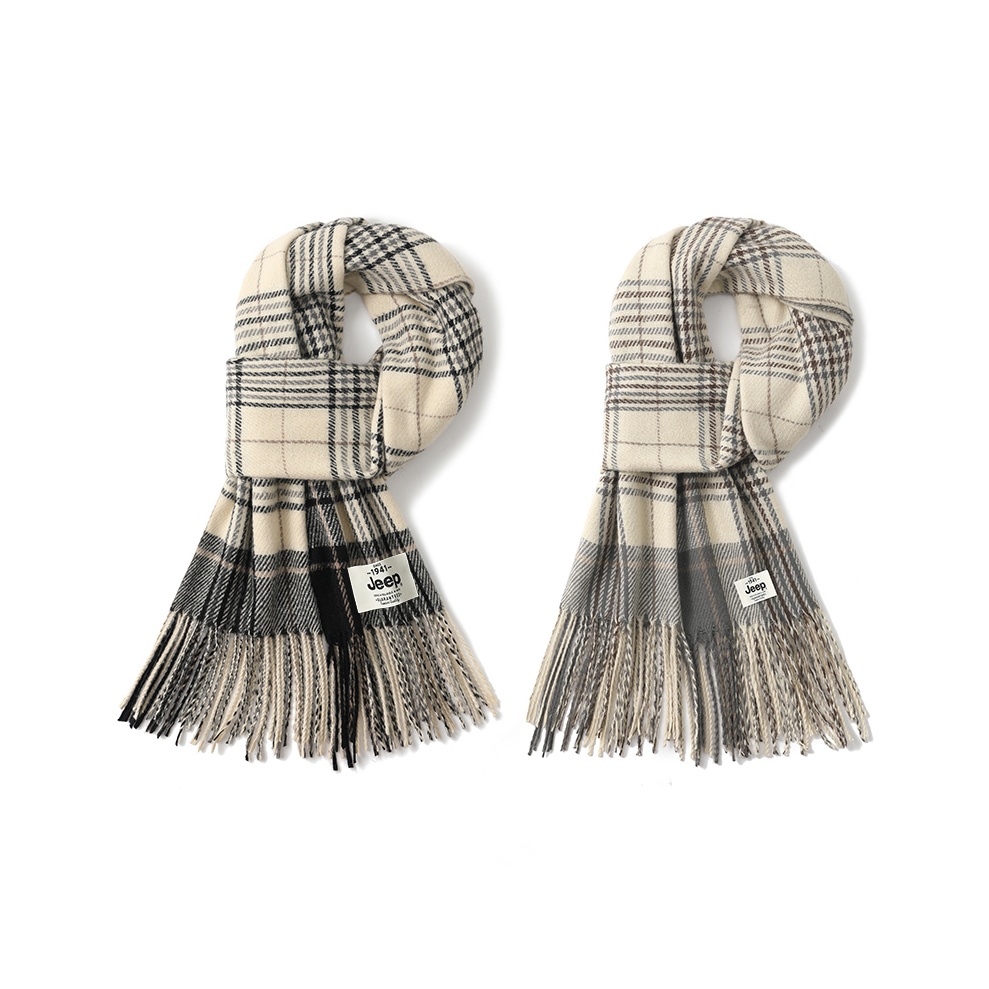 Jeep Вязаный шарф унисекс, 2 Pack (Black+Gray)
Jeep Вязаный шарф унисекс, 2 Pack (Black+Gray)